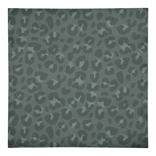 Leopard Cotton Twill Napkin